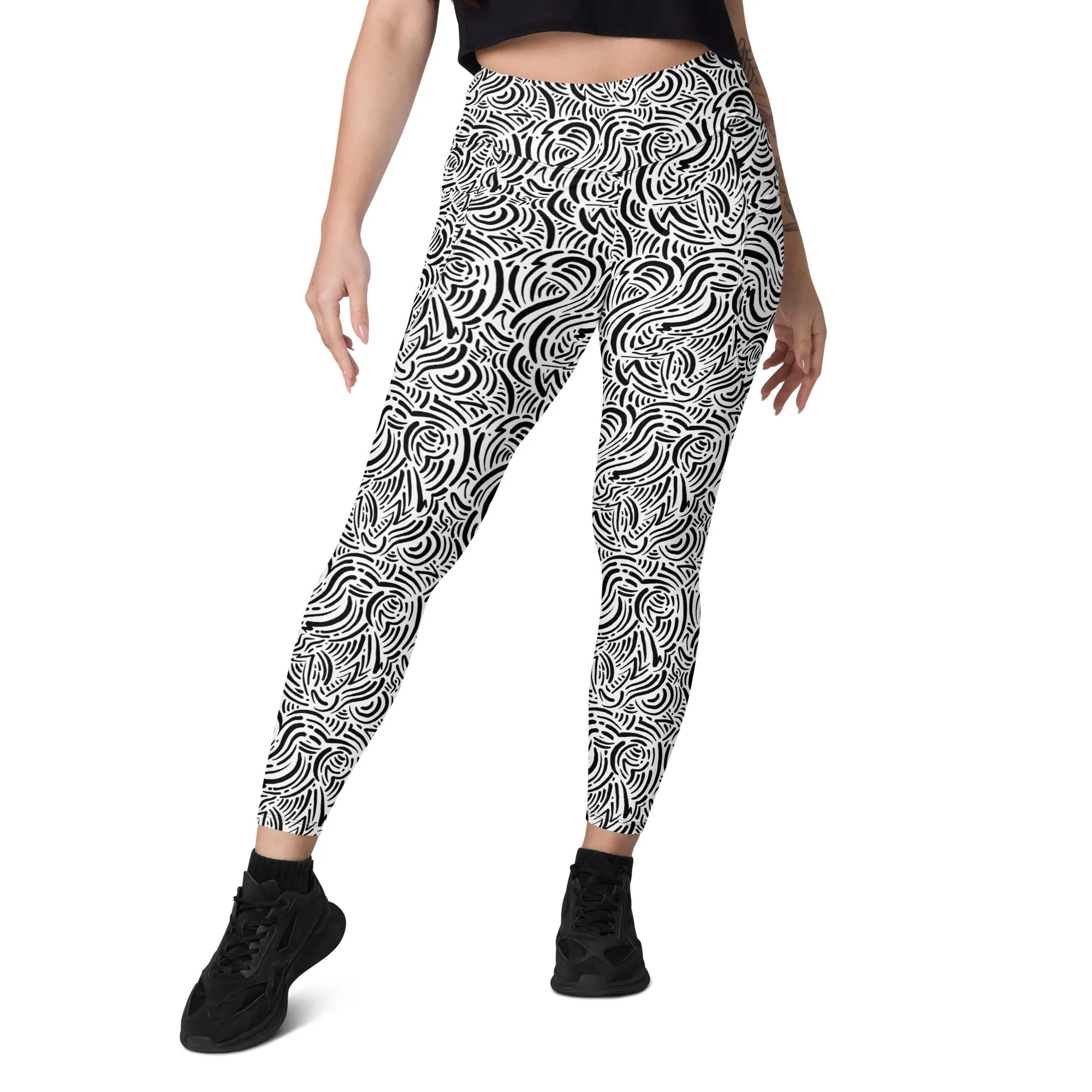 Geo Metro Leggings with pockets