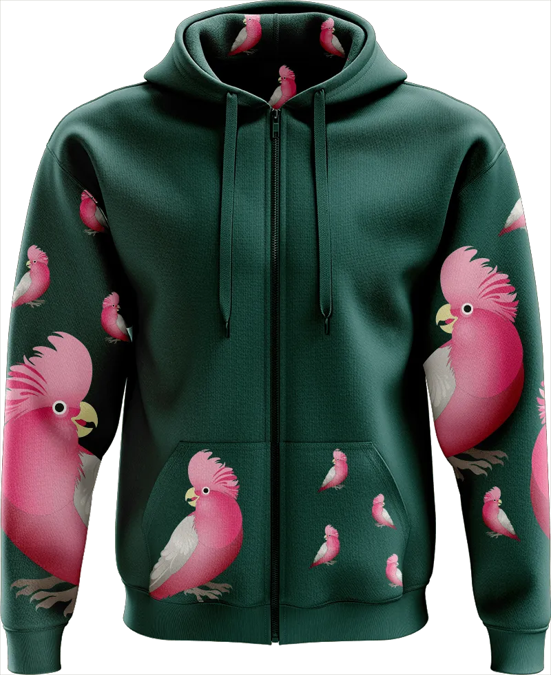 Glama Galah Full Zip Hoodies Jacket