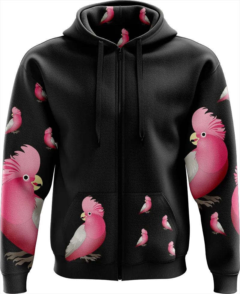 Glama Galah Full Zip Hoodies Jacket
