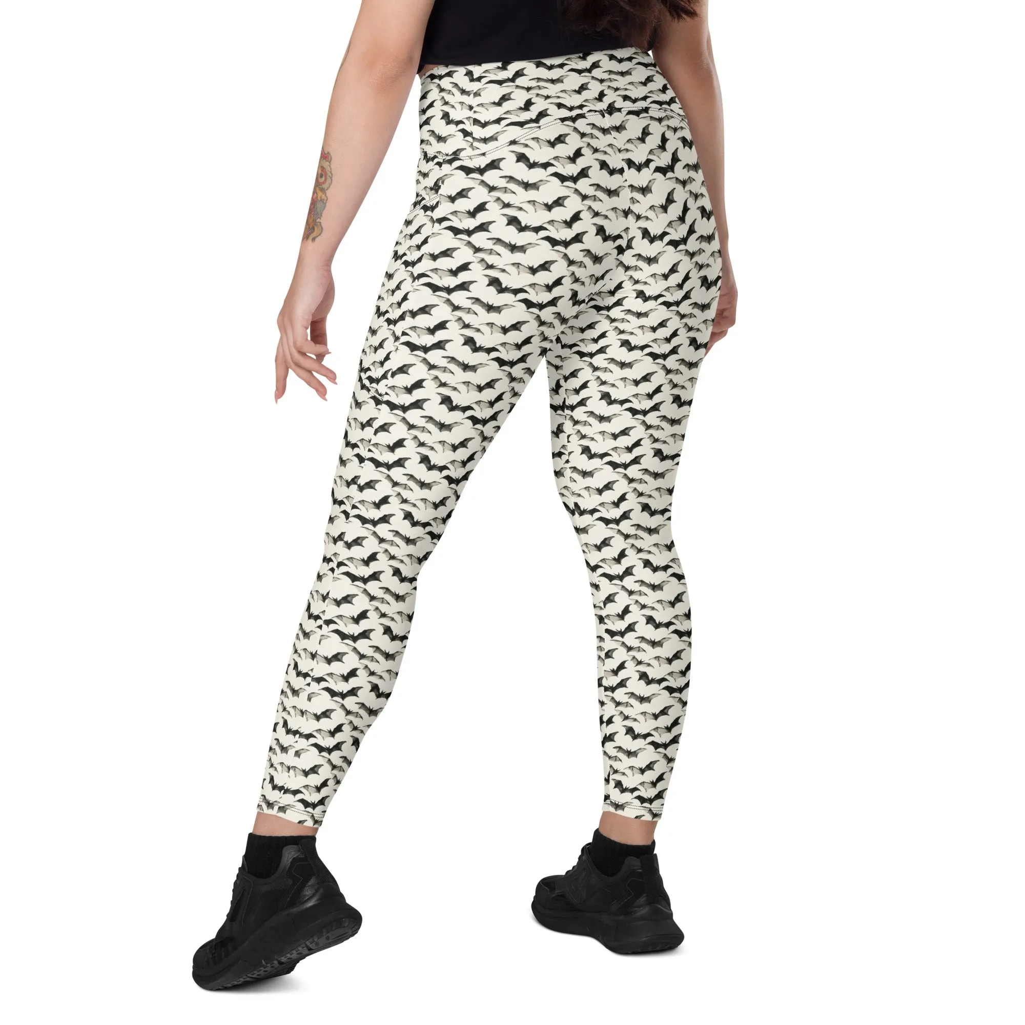 Gone Batty Leggings with Pockets
