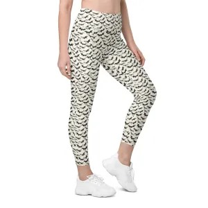 Gone Batty Leggings with Pockets