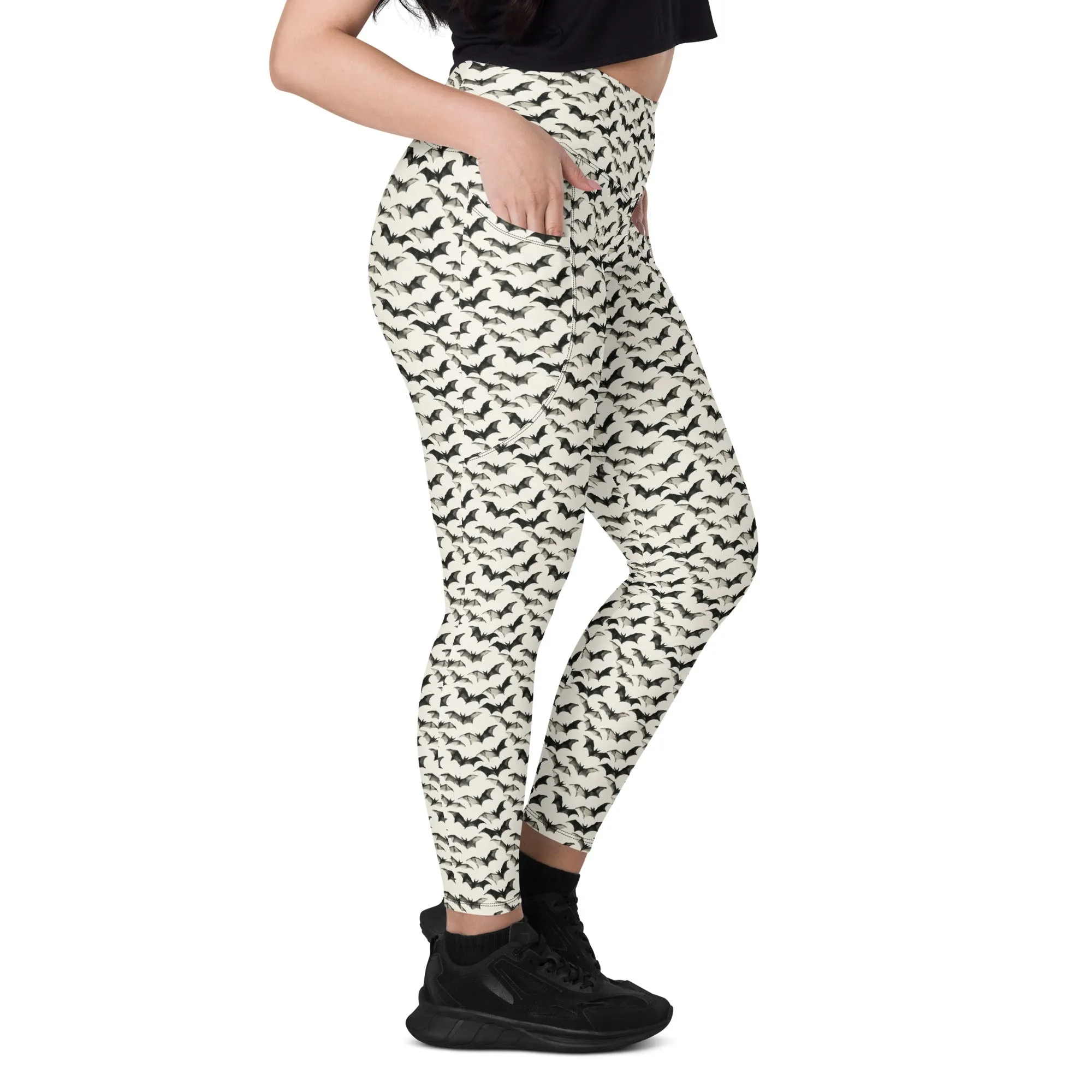 Gone Batty Leggings with Pockets