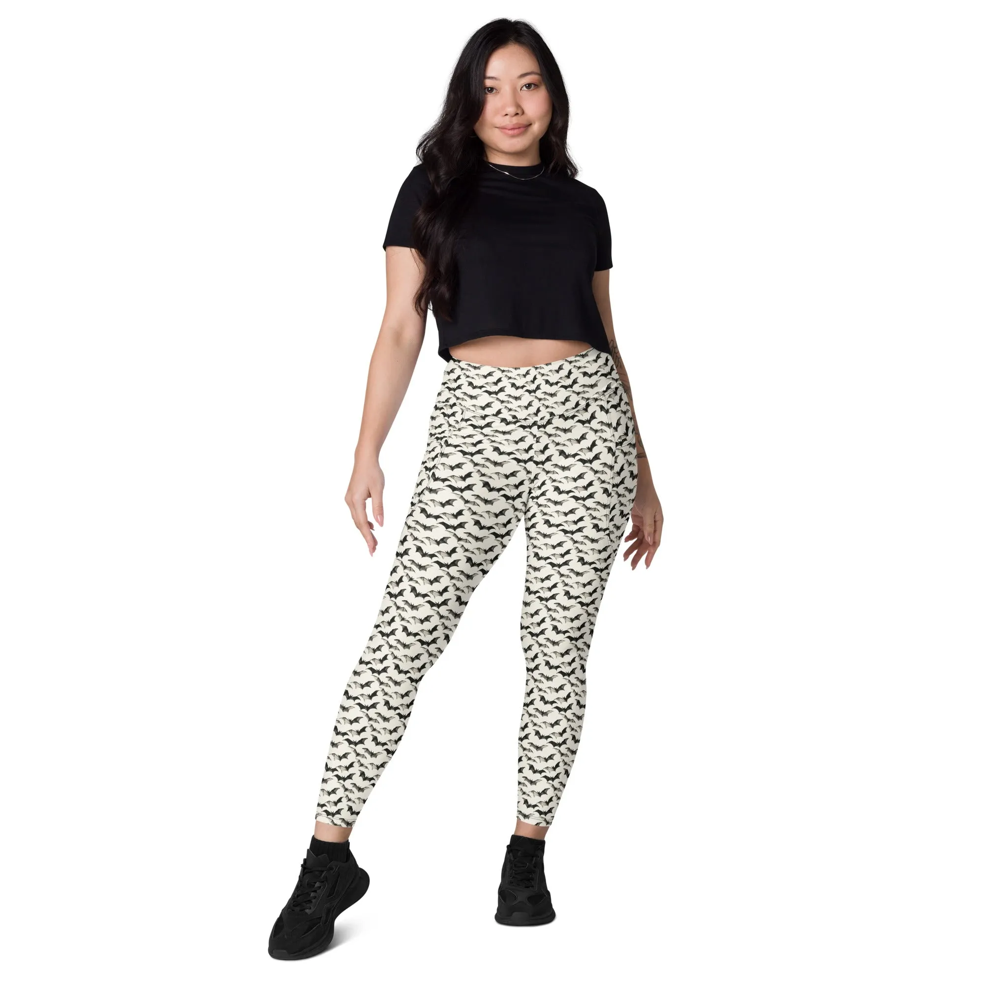 Gone Batty Leggings with Pockets