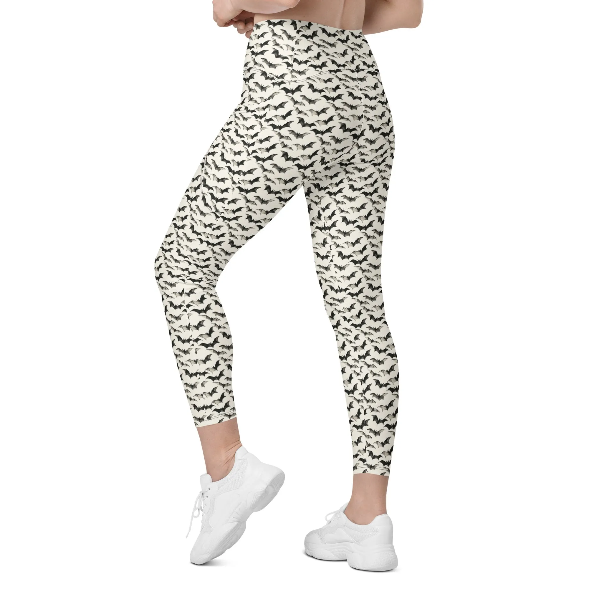 Gone Batty Leggings with Pockets