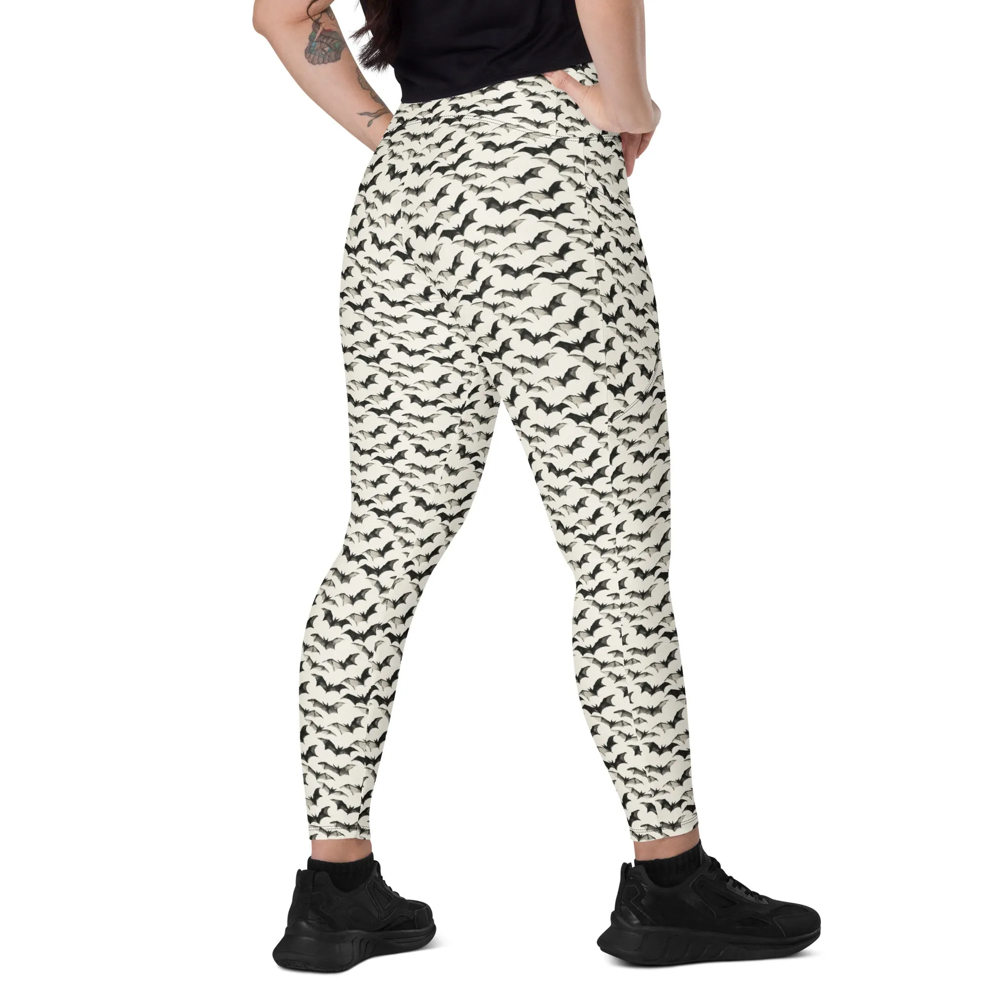 Gone Batty Leggings with Pockets