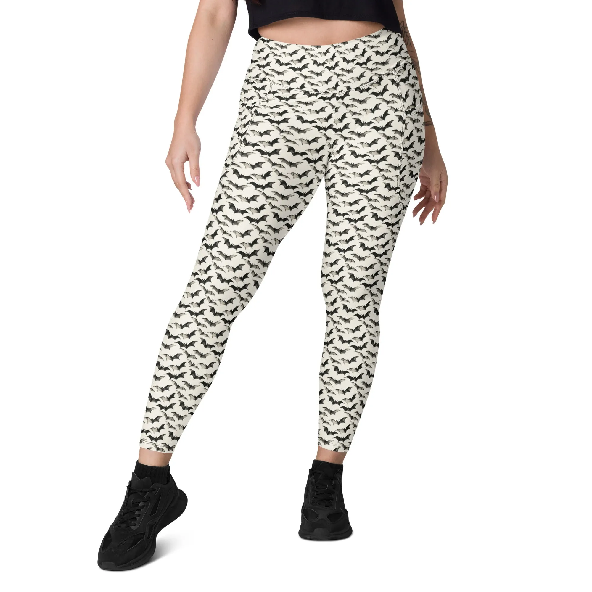 Gone Batty Leggings with Pockets