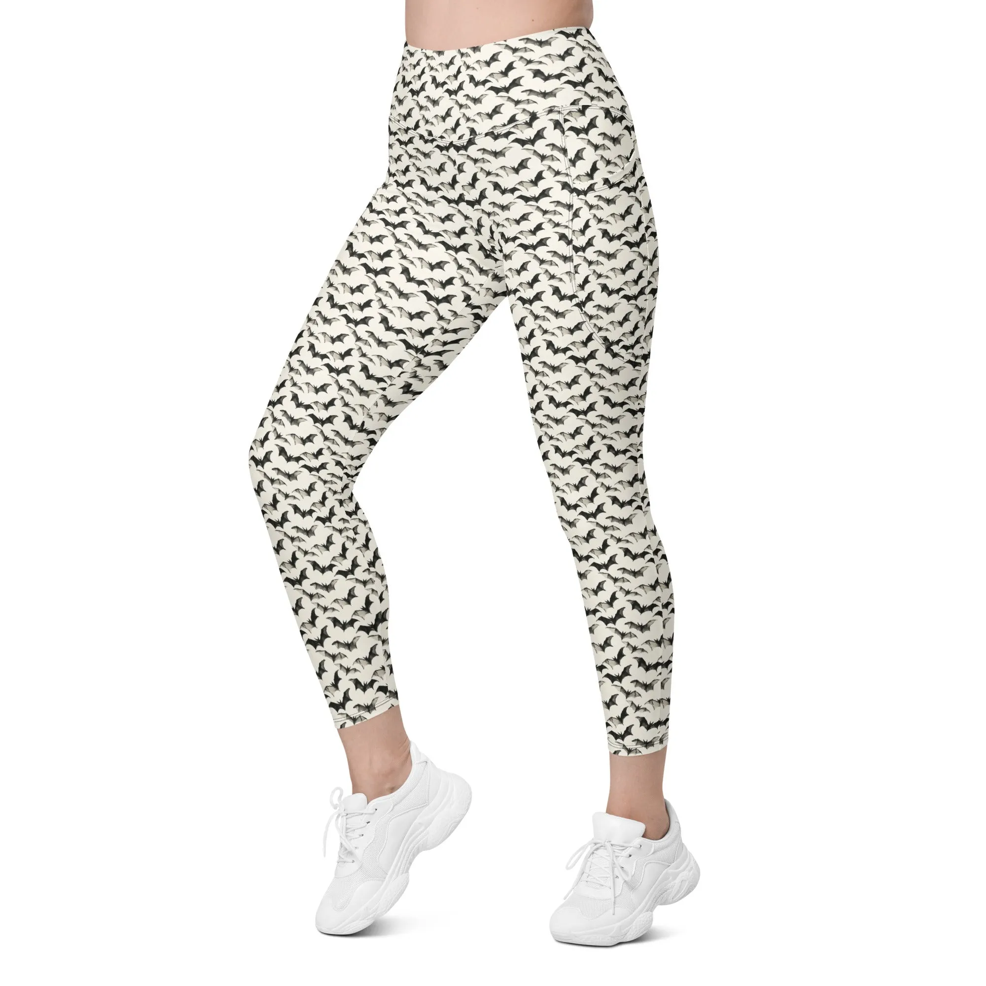 Gone Batty Leggings with Pockets