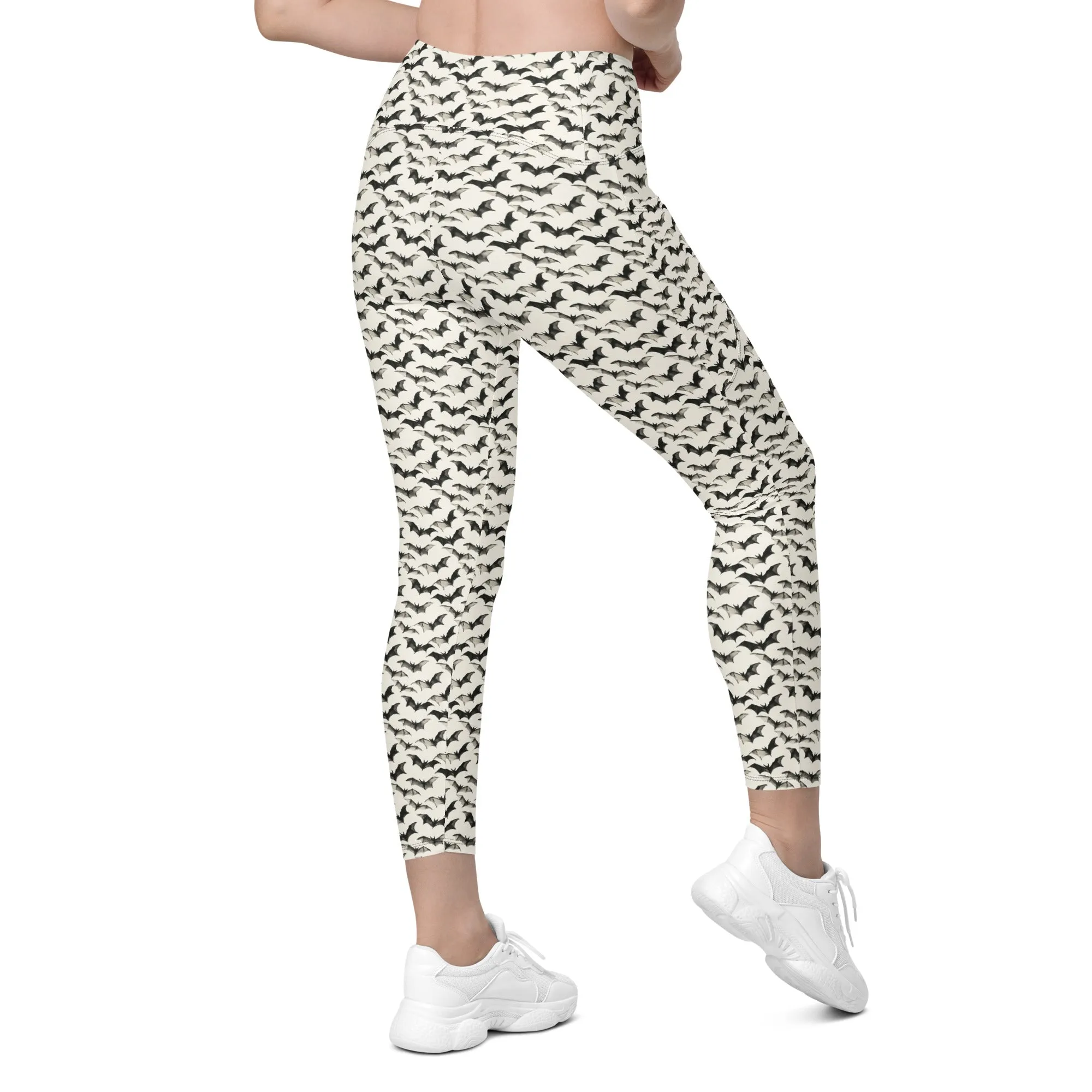 Gone Batty Leggings with Pockets