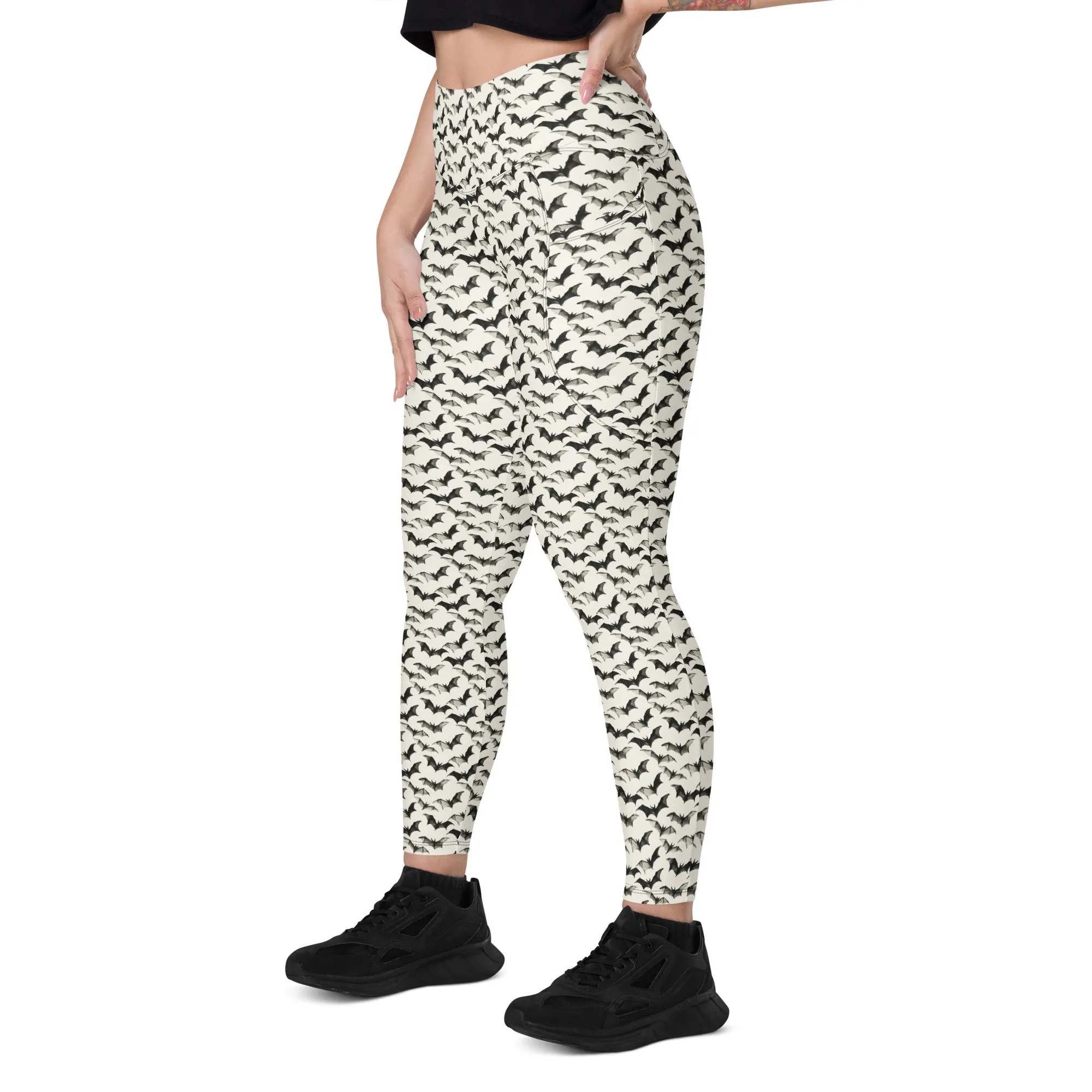 Gone Batty Leggings with Pockets