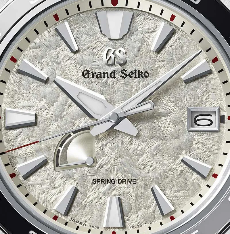 Grand Seiko Sport Watch with Lion White Dial, 44.5mm