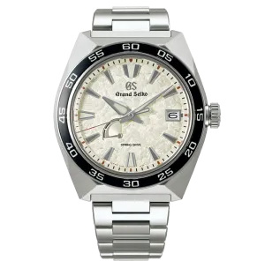 Grand Seiko Sport Watch with Lion White Dial, 44.5mm