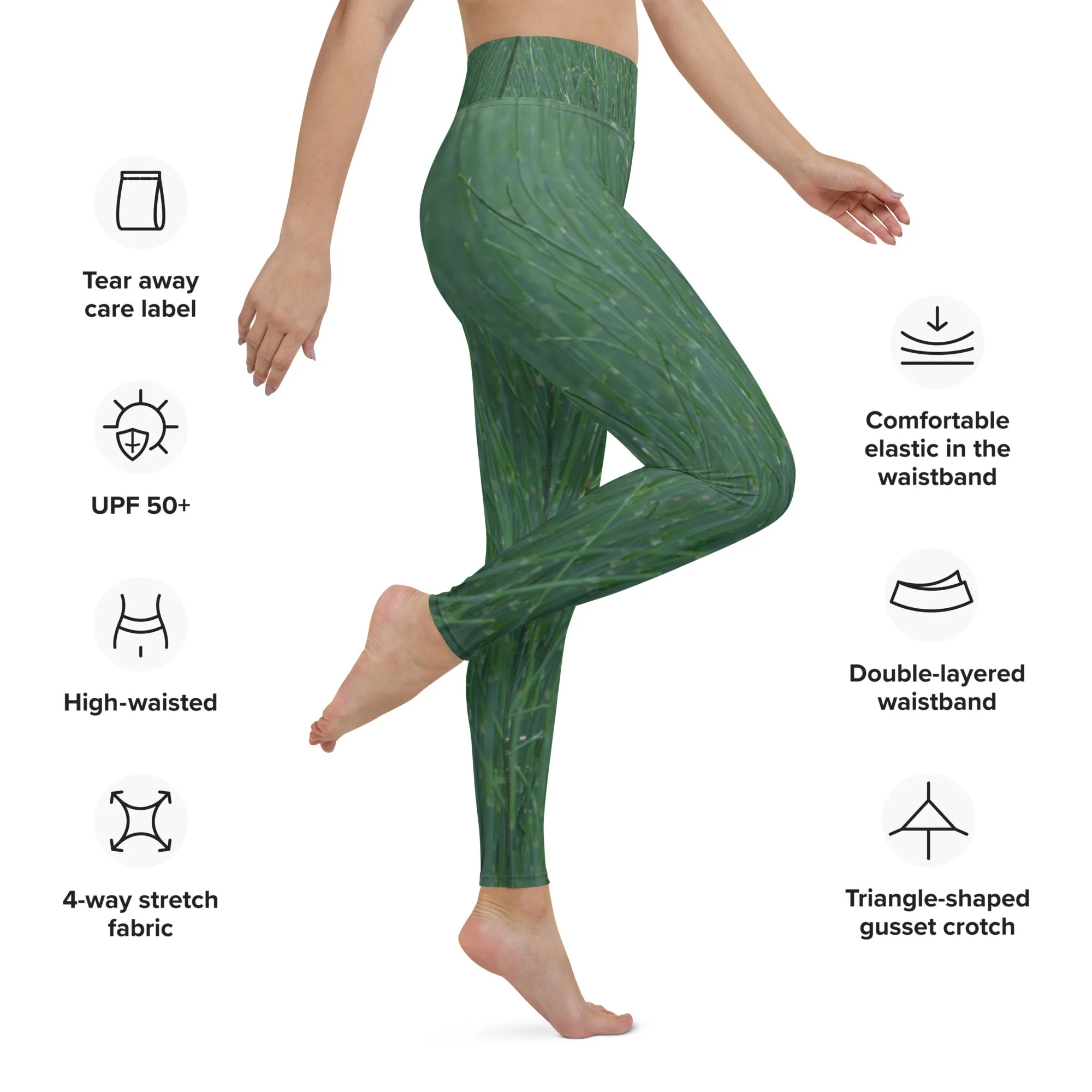 Grassy Yoga Leggings