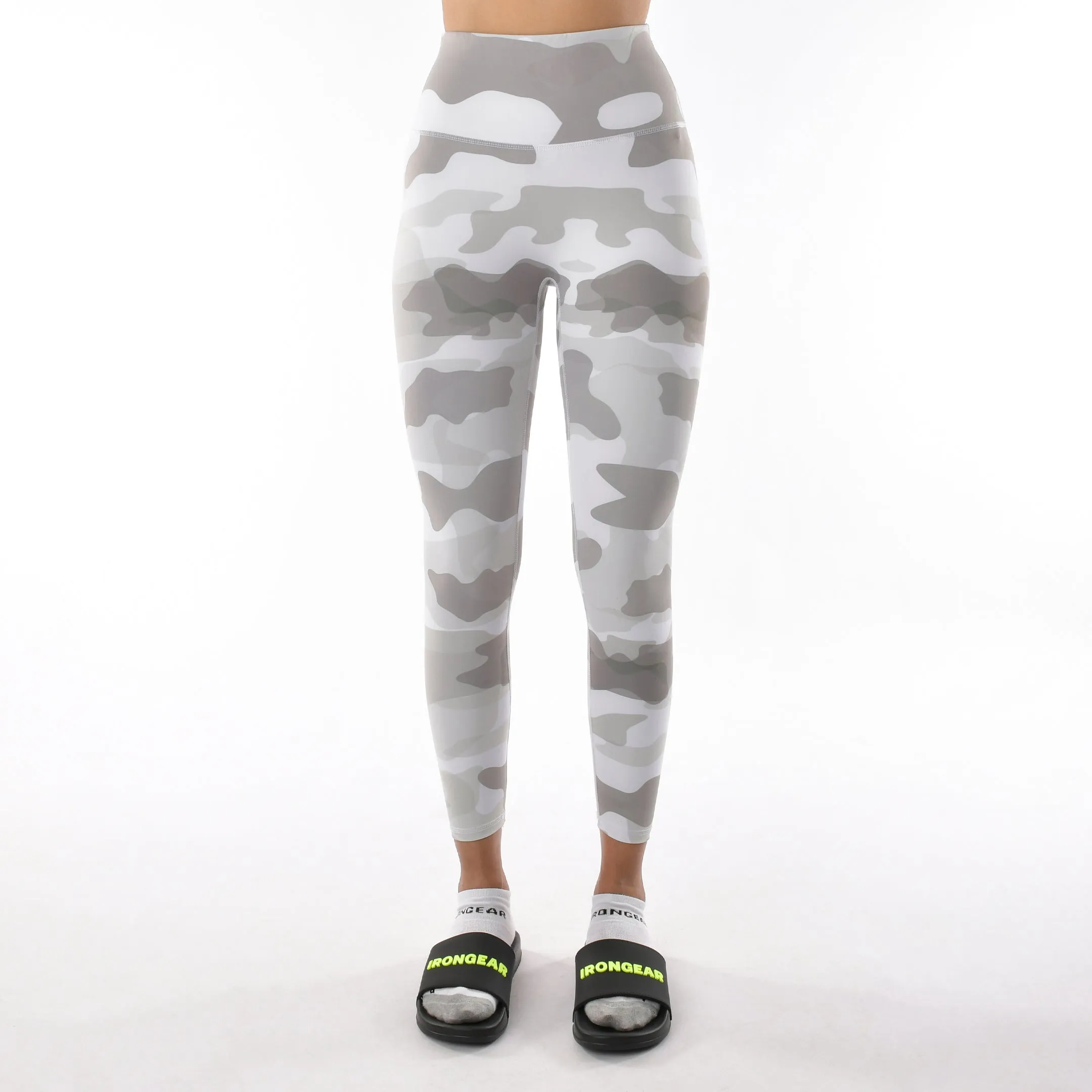 Green Camo Leggings Seamless