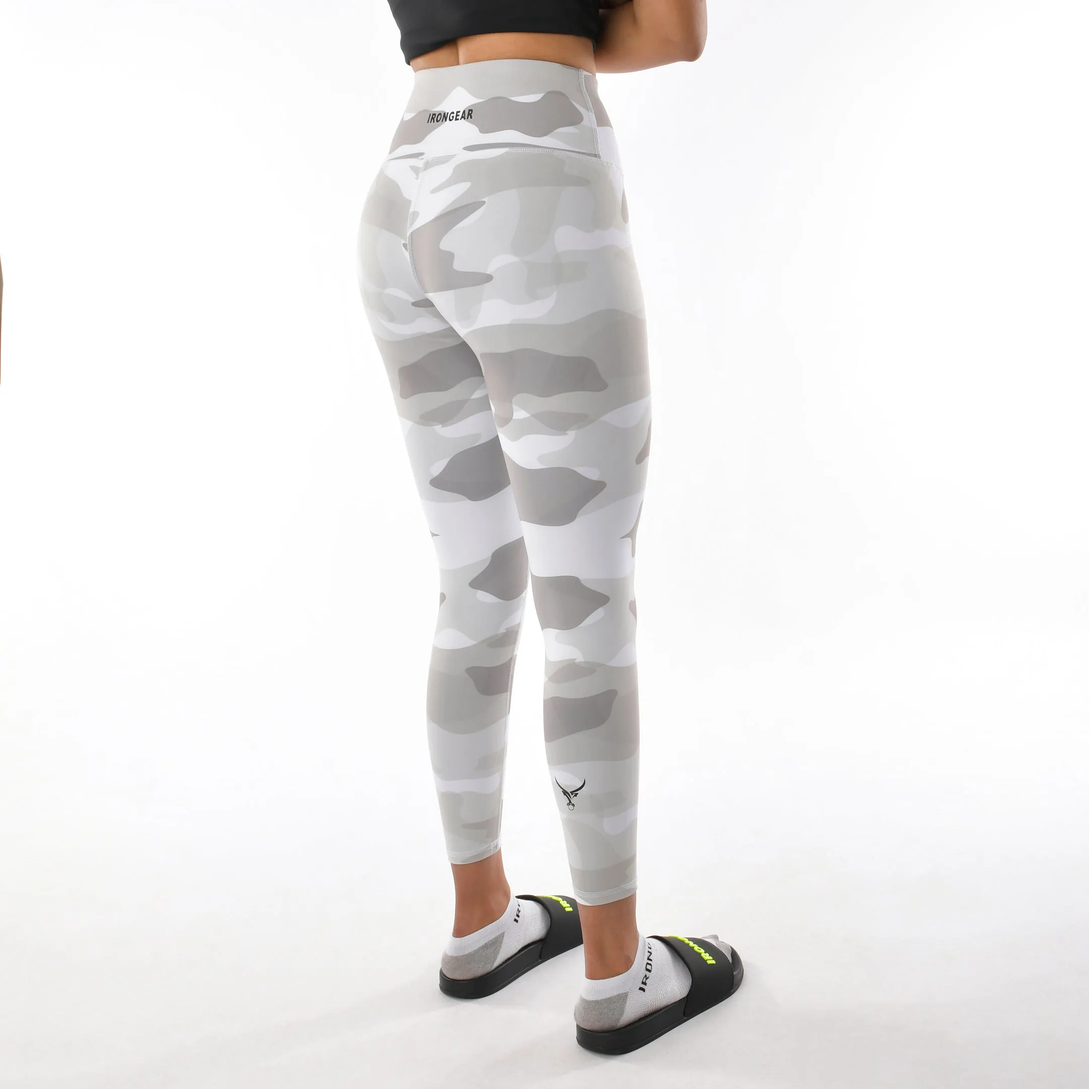 Green Camo Leggings Seamless