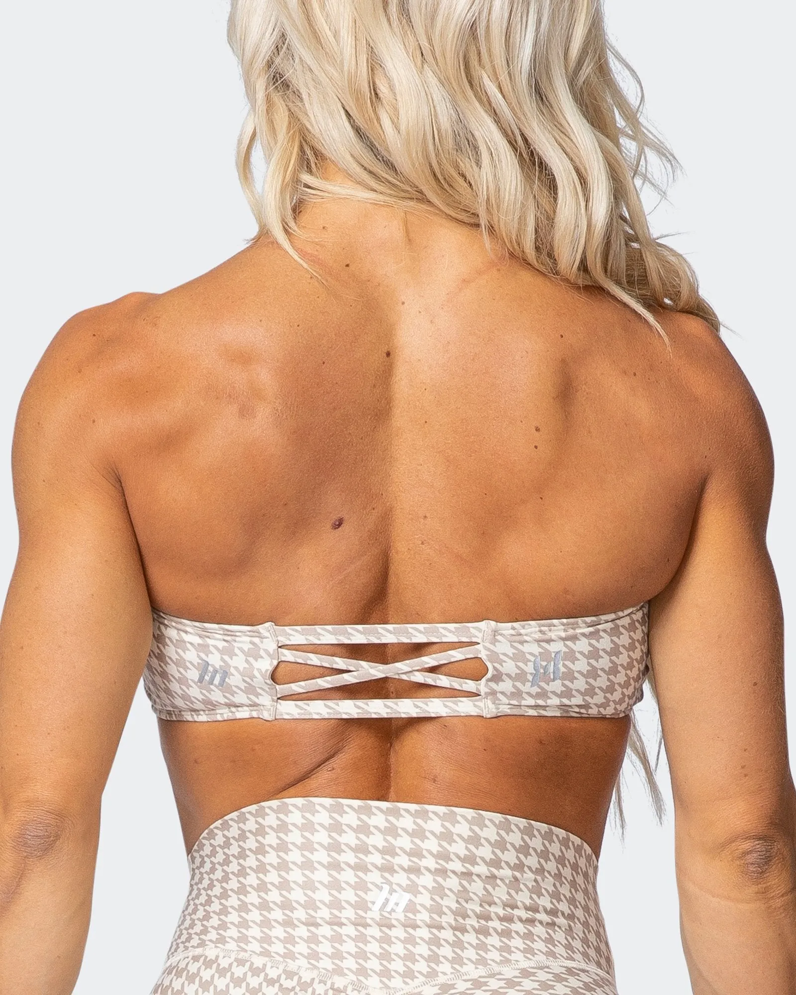 HBxMN Flair Bandeau - Houndstooth Print