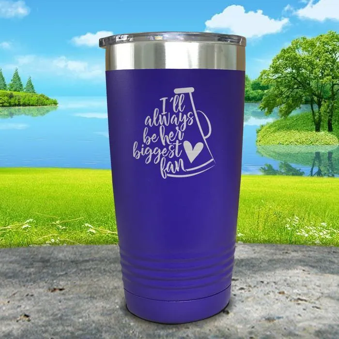 Her Biggest Cheer Fan Engraved Tumbler
