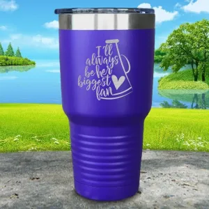 Her Biggest Cheer Fan Engraved Tumbler