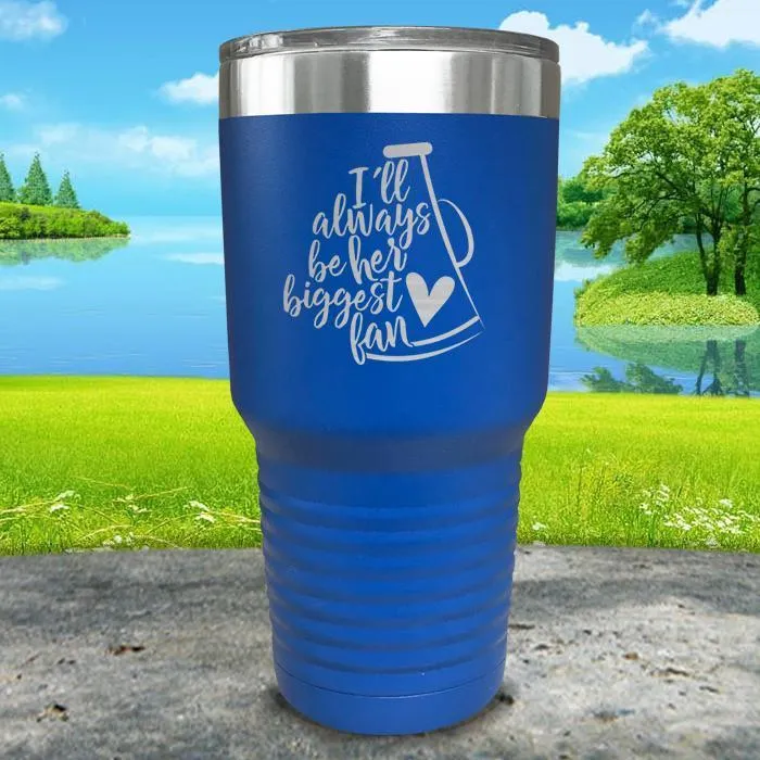 Her Biggest Cheer Fan Engraved Tumbler