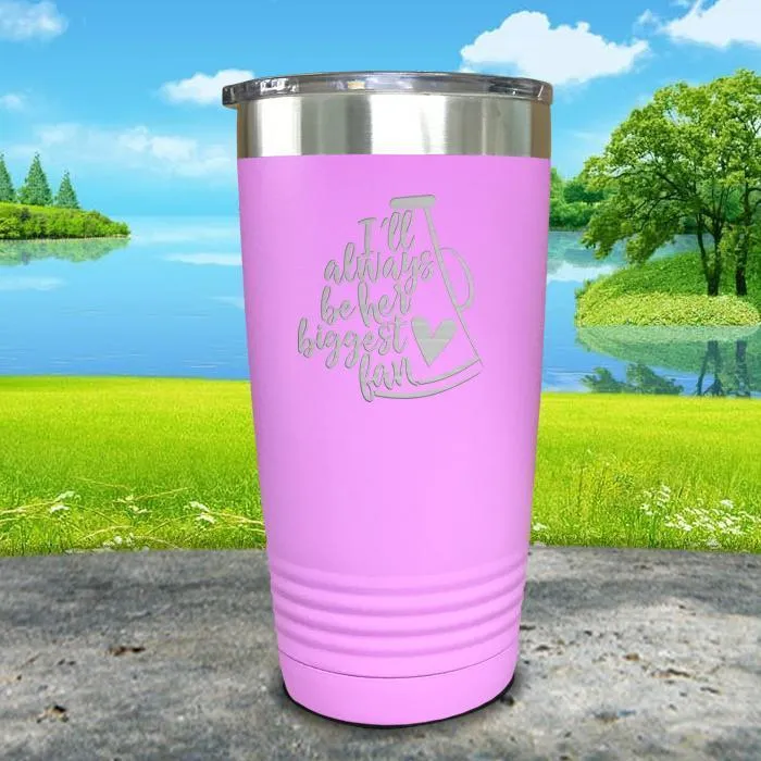 Her Biggest Cheer Fan Engraved Tumbler