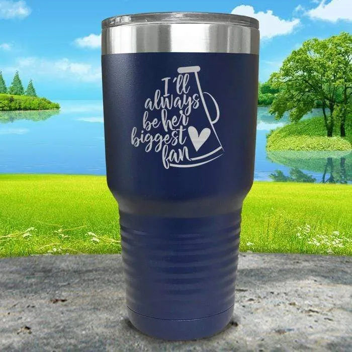 Her Biggest Cheer Fan Engraved Tumbler