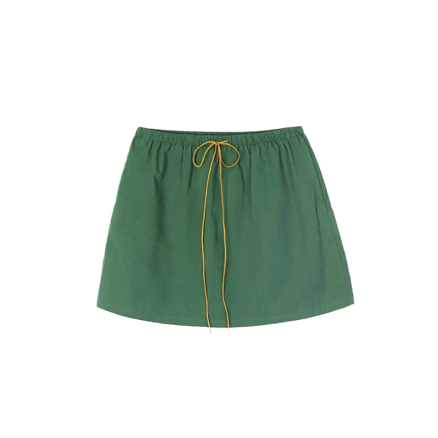 High-Waist A-Line Skirt