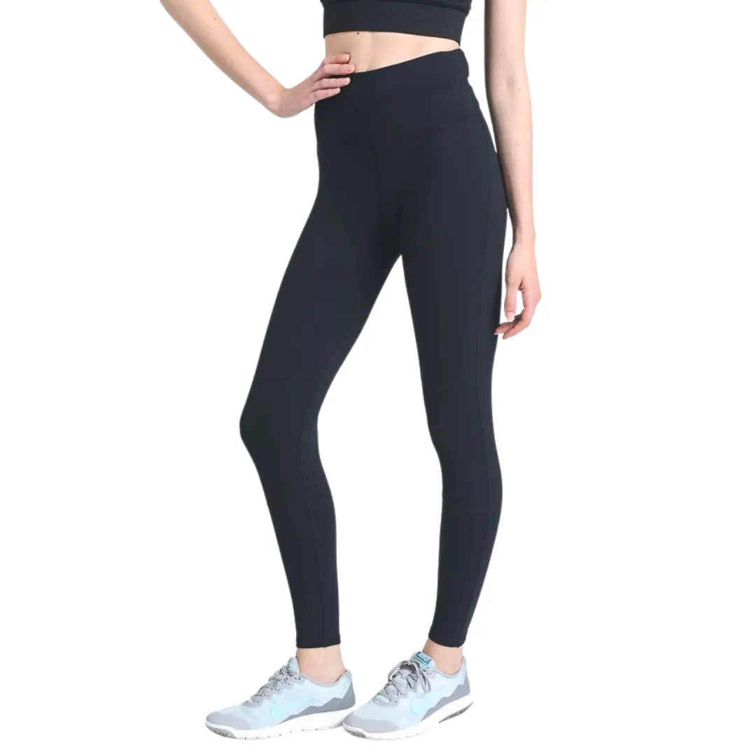 High Waist Legging with Contrast Knee Cap