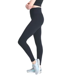 High Waist Legging with Contrast Knee Cap