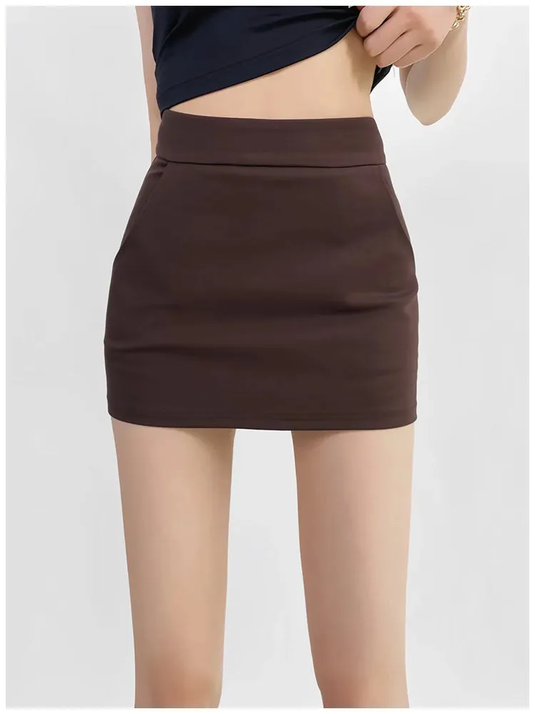 High waist mini Skirt