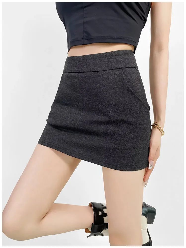 High waist mini Skirt