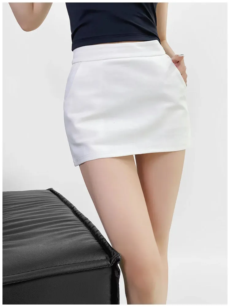 High waist mini Skirt