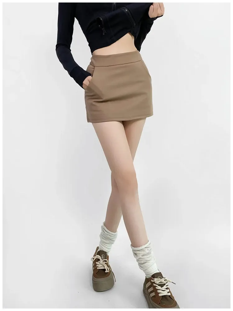 High waist mini Skirt