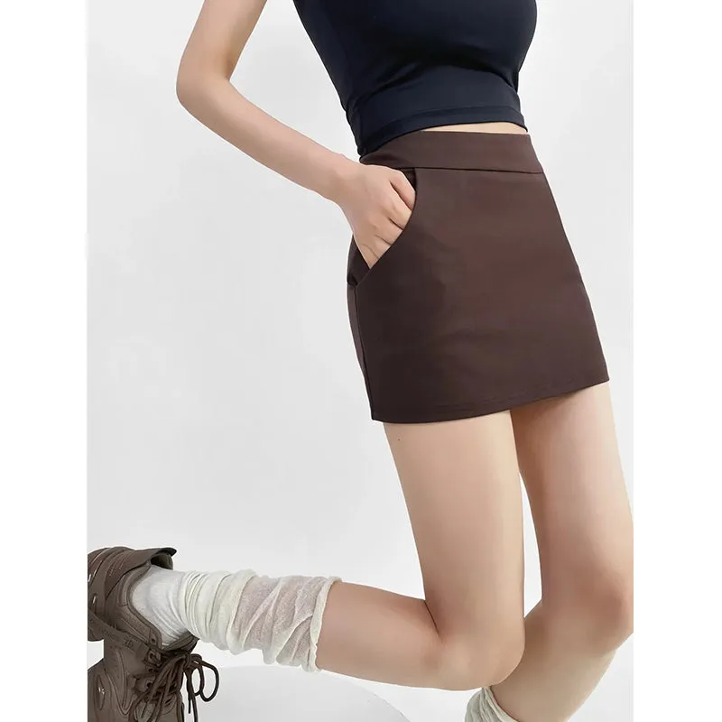 High waist mini Skirt