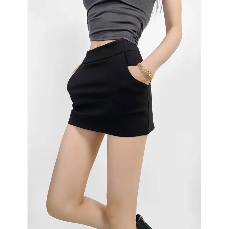 High waist mini Skirt