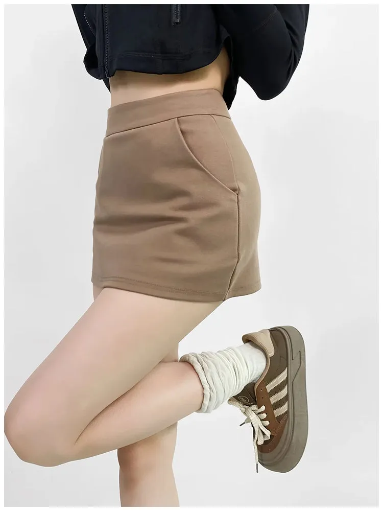 High waist mini Skirt