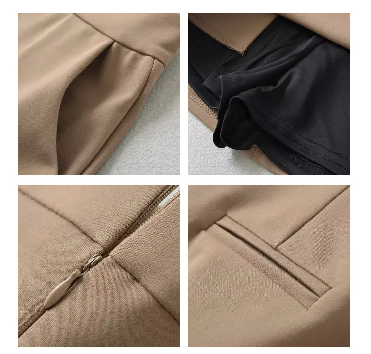 High waist mini Skirt