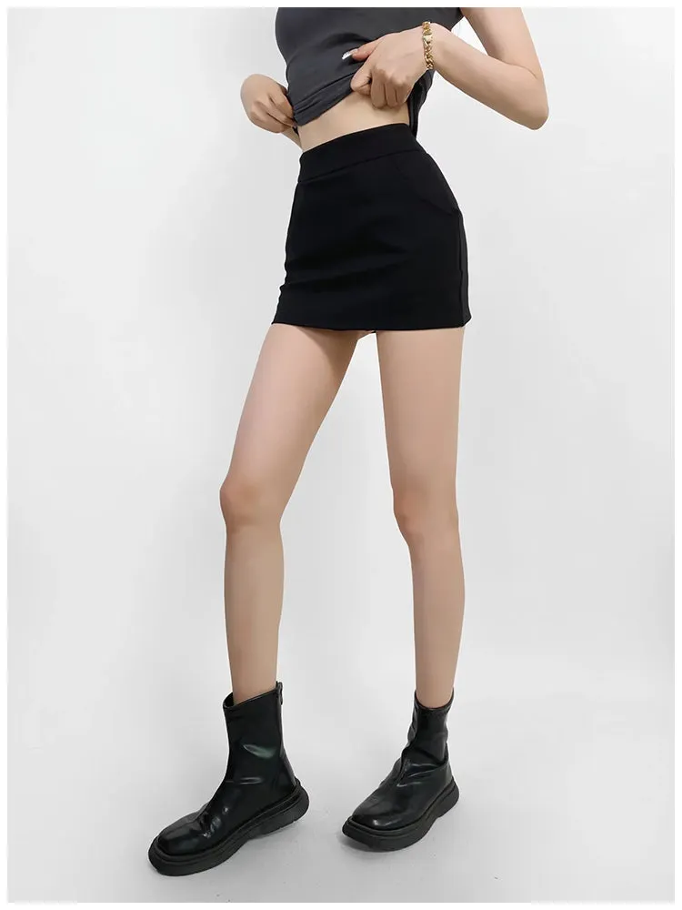 High waist mini Skirt