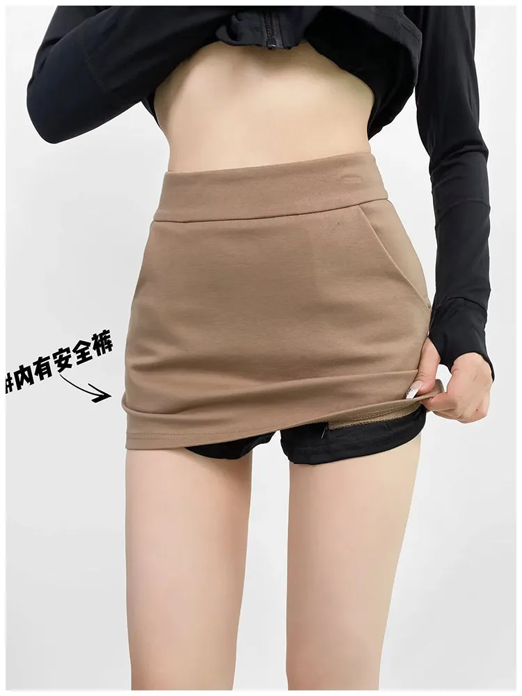 High waist mini Skirt