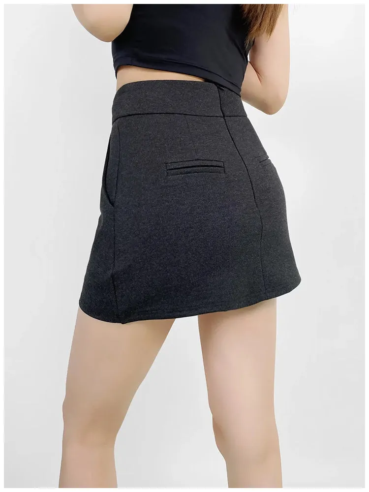 High waist mini Skirt