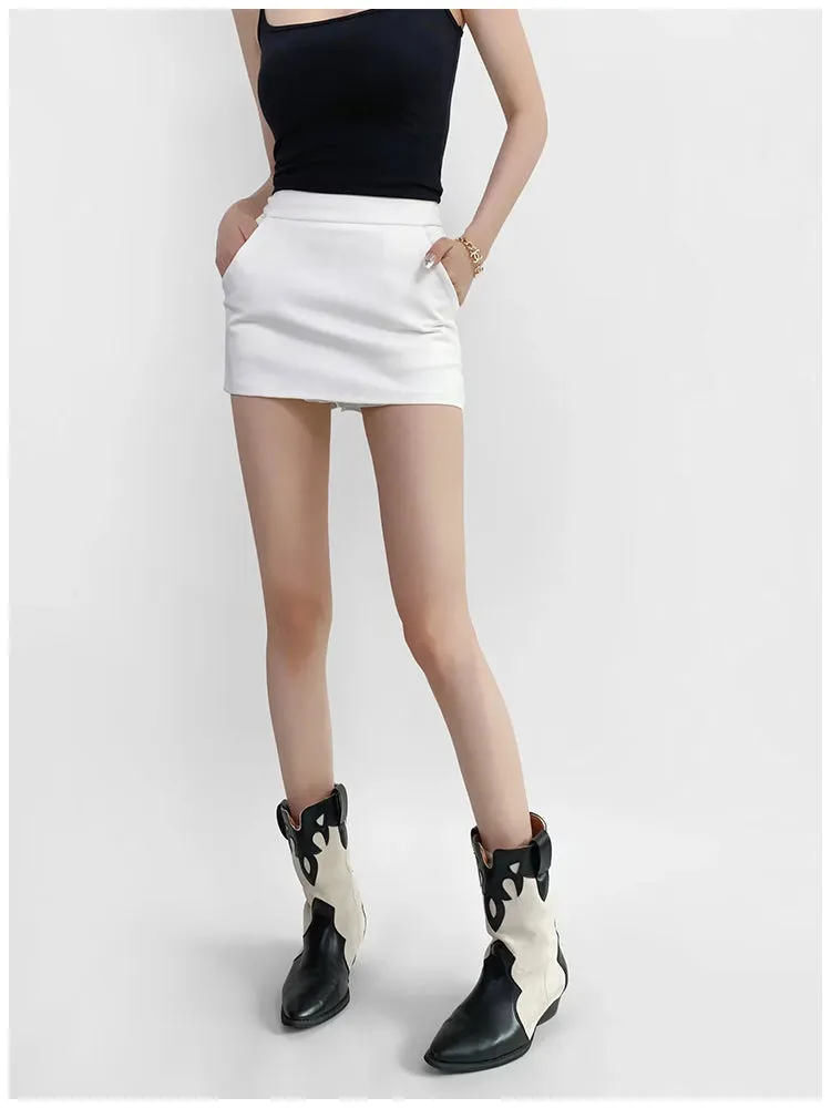 High waist mini Skirt