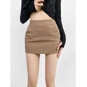 High waist mini Skirt