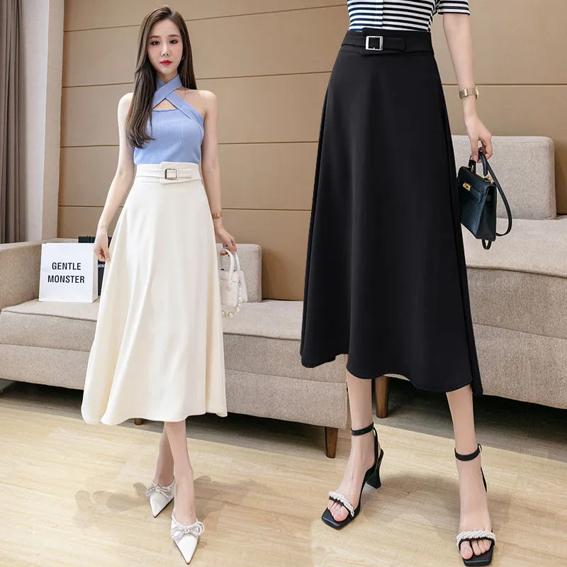 High Waist Umbrella Skirt