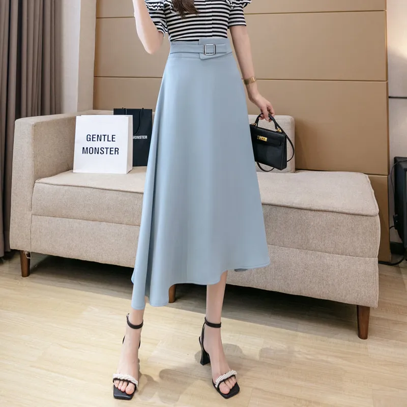 High Waist Umbrella Skirt