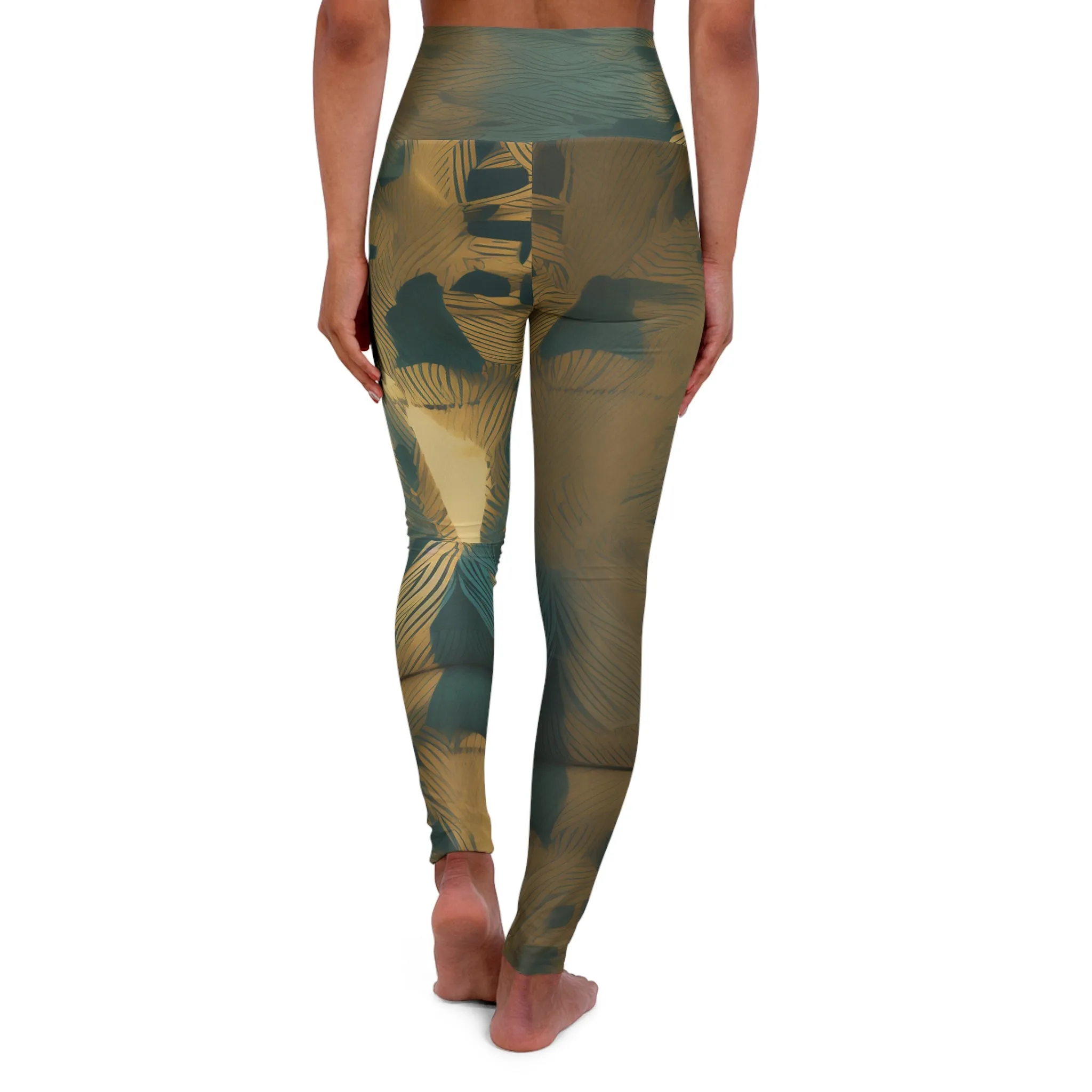High Waisted Leggings - Amberite