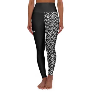 Hoops Mechanic Black High Waisted Yoga Leggings