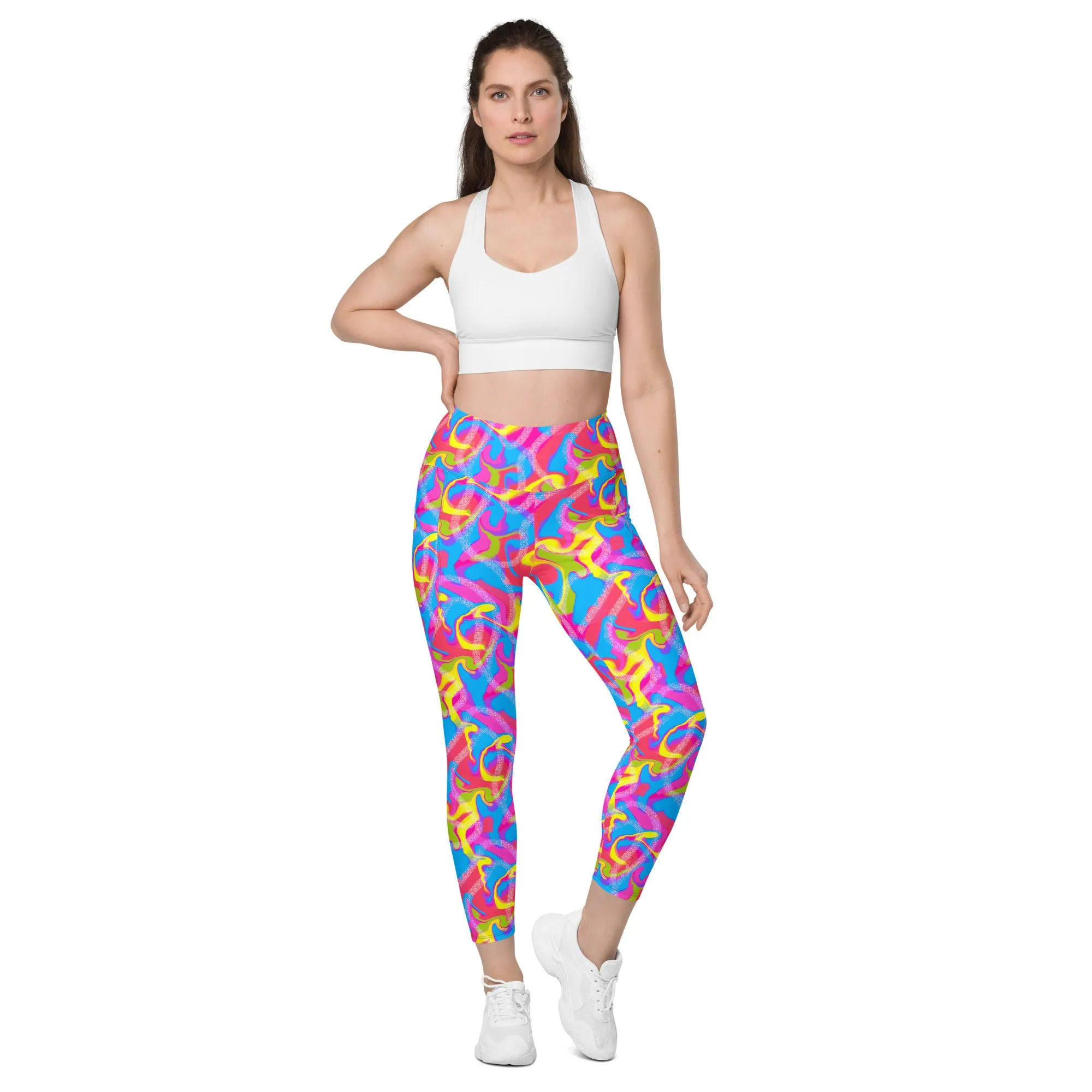 Hot Skatin' Barbie Leggings with Pockets