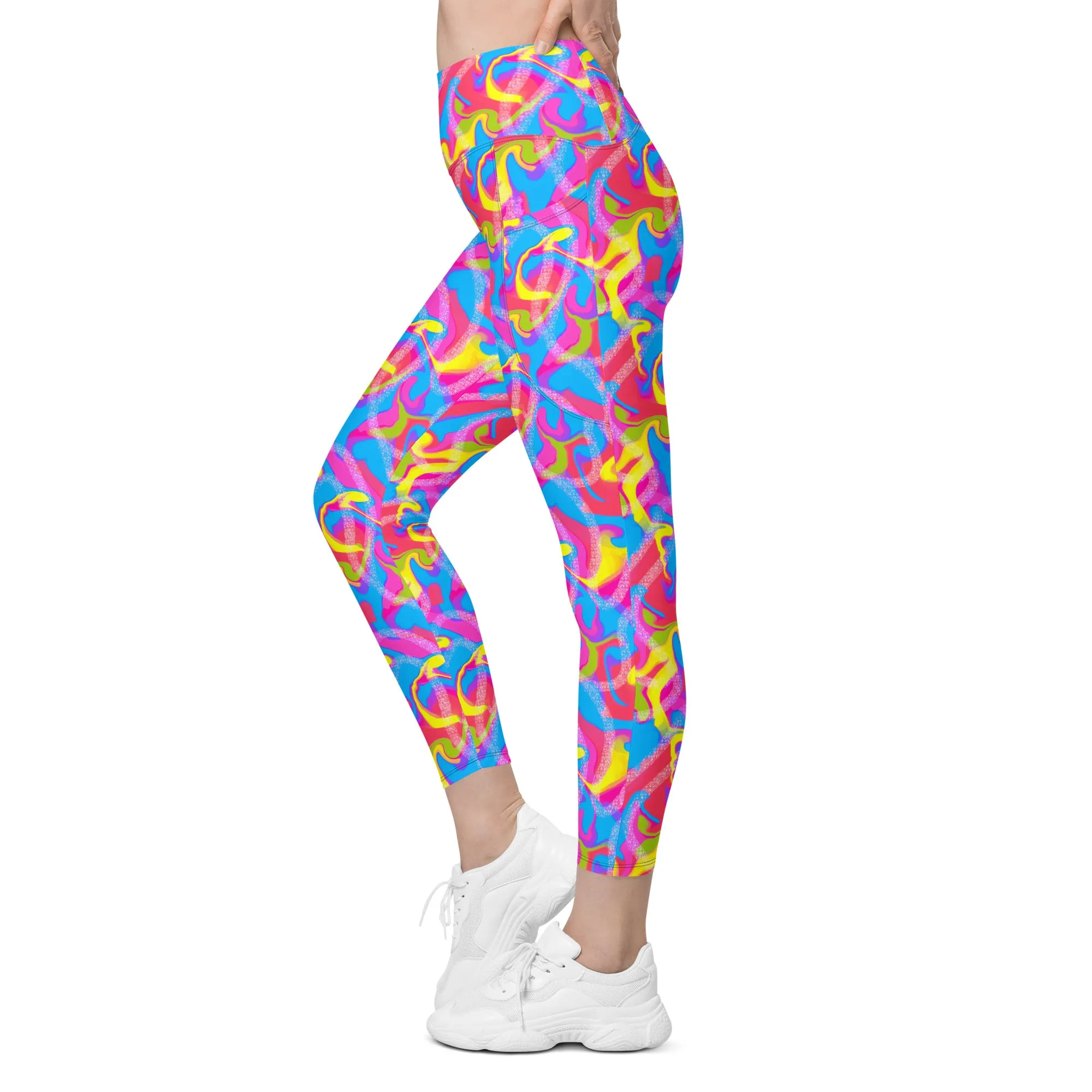Hot Skatin' Barbie Leggings with Pockets