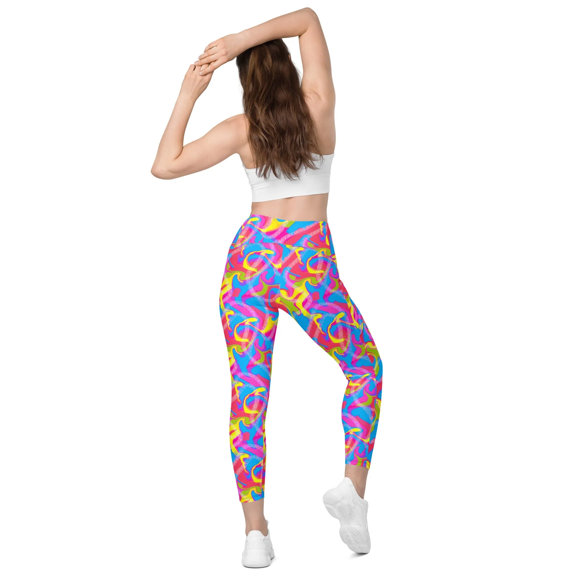 Hot Skatin' Barbie Leggings with Pockets