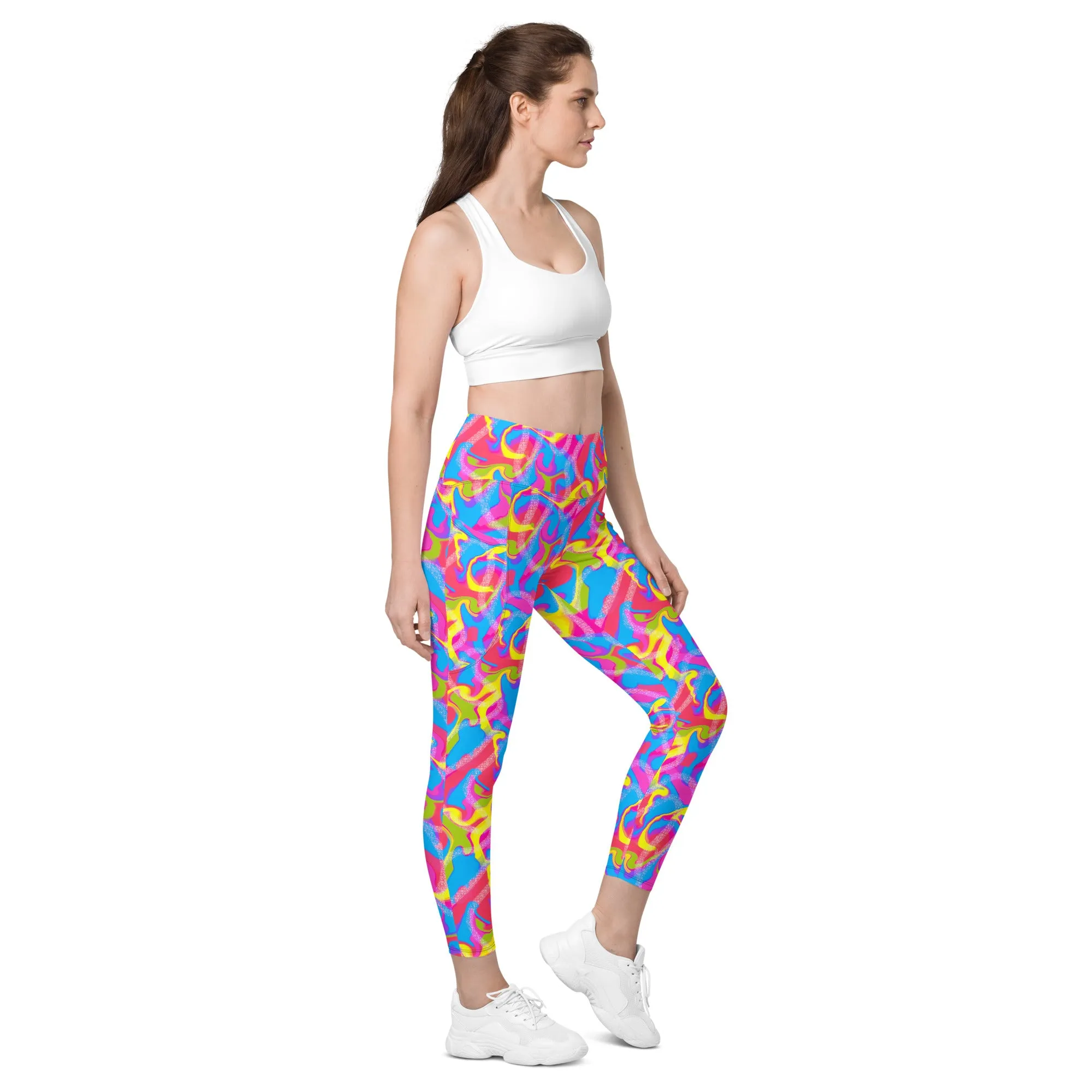 Hot Skatin' Barbie Leggings with Pockets