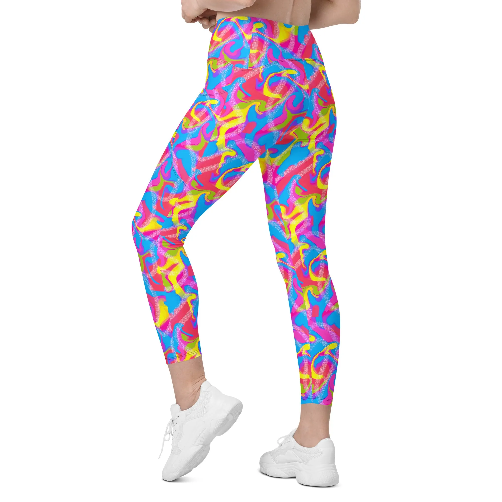 Hot Skatin' Barbie Leggings with Pockets