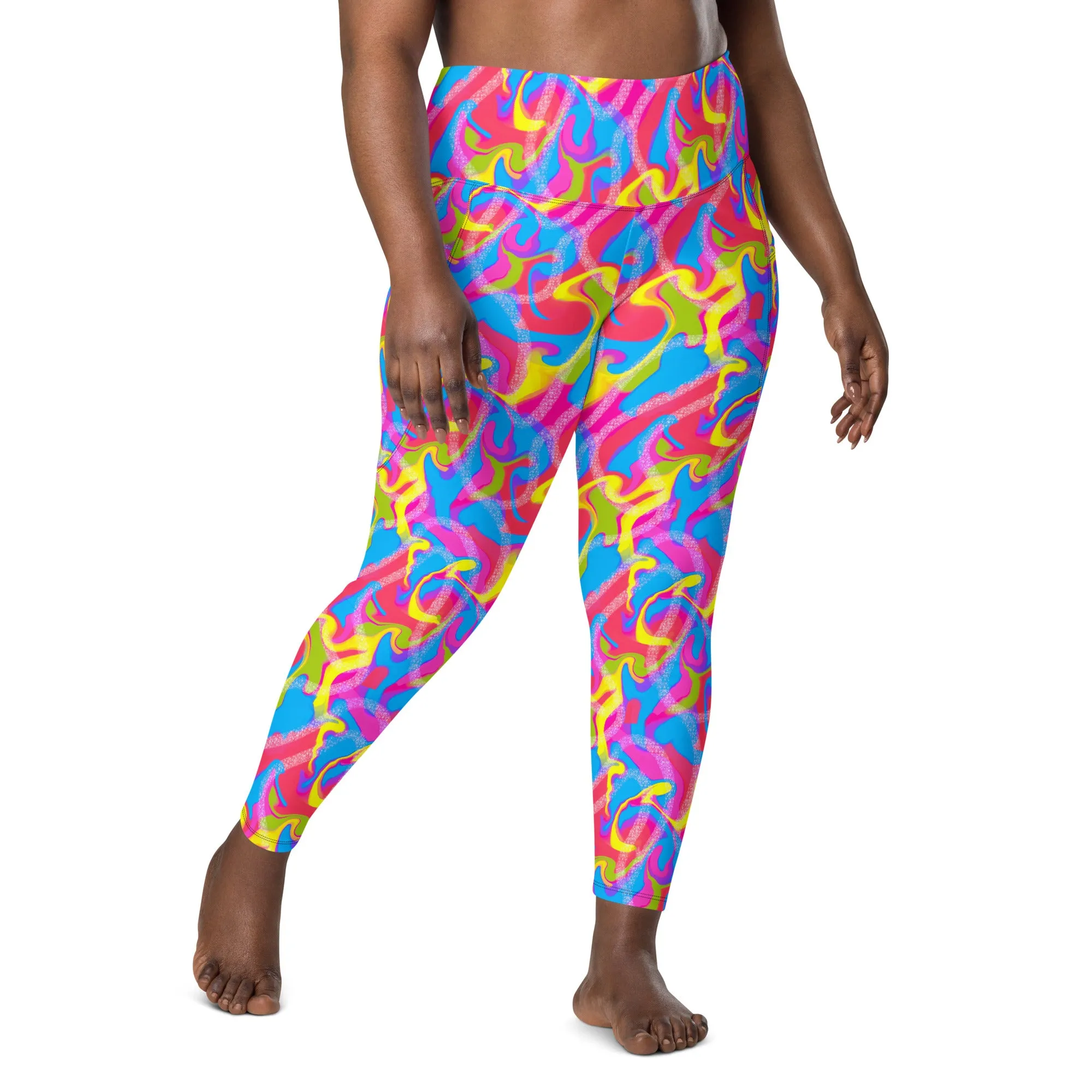 Hot Skatin' Barbie Leggings with Pockets